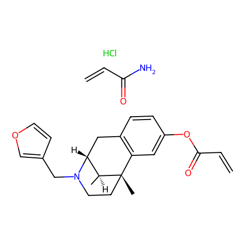 (C22-H25-N-O3.C3-H5-N-O.Cl-H)mult- structure