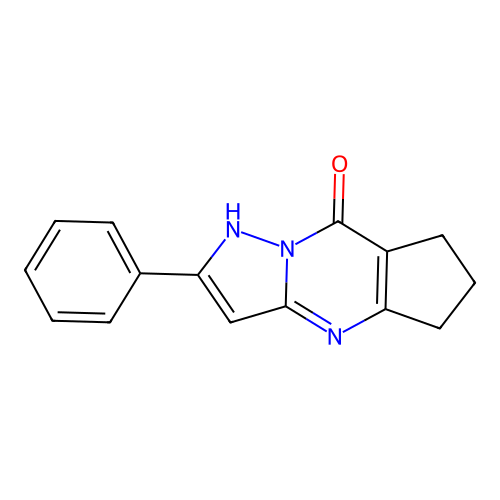 2-phenyl-6,7-dihydro-4H-cyclopenta[d]pyrazolo[1,5-a]pyrimidin-8(5H)-one structure