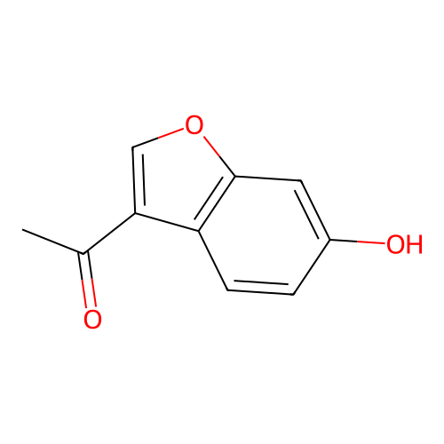 1-(6-Hydroxy-1-benzofuran-3-yl)ethanone structure