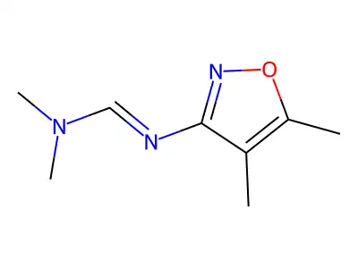 N'-(4,5-Dimethylisoxazol-3-yl)-N,N-dimethylformimidamide structure