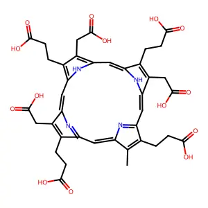 Heptaporphyrin structure