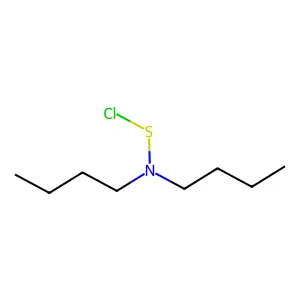 Amidosulfenyl chloride, N,N-dibutyl- structure