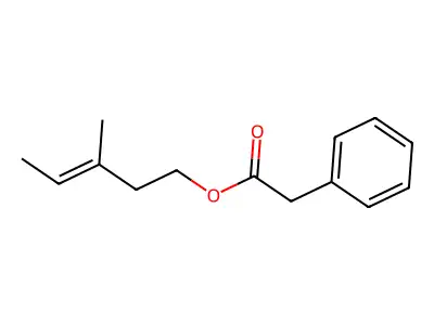 3-Methyl-3-penten-1-yl benzeneacetate structure
