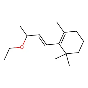 2-(3-Ethoxy-1-buten-1-yl)-1,3,3-trimethylcyclohexene structure
