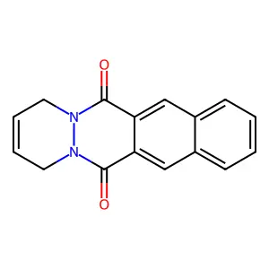 1,4-dihydrobenzopyridazinophthalazine-6,13-dione structure