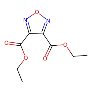 3,4-Diethyl 1,2,5-oxadiazole-3,4-dicarboxylate structure