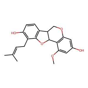 1-Methoxyphaseollidin structure