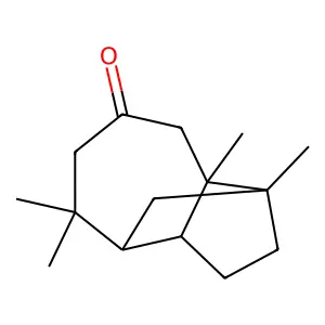 1,4-Methanoazulen-7(1H)-one, octahydro-1,5,5,8a-tetramethyl- structure