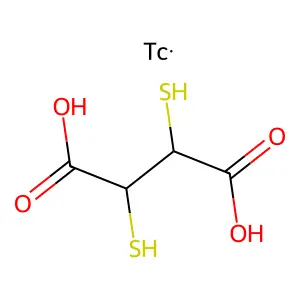 Technetium tc-99m succimer kit structure