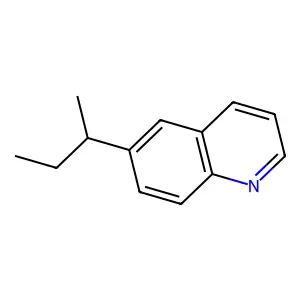 6-(sec-Butyl)quinoline structure
