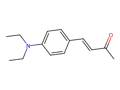 3-Buten-2-one, 4-[4-(diethylamino)phenyl]- structure