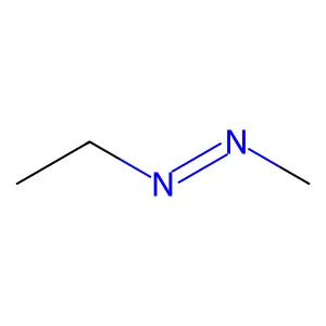 trans-Methyl-ethyl-diazene structure