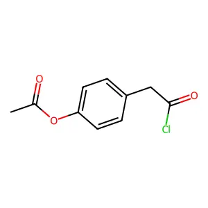 4-(乙酰氧基)苯乙酰氯 structure