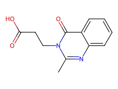 6-Chloro-2-methylquinoline-3-carboxylic acid structure