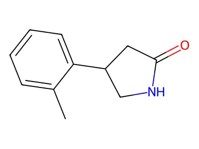 4-(2-Methylphenyl)pyrrolidin-2-one structure