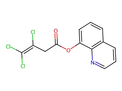Quinolin-8-yl 3,4,4-trichlorobut-3-enoate structure