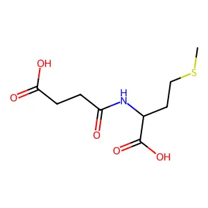 N-Succinyl Methionine structure