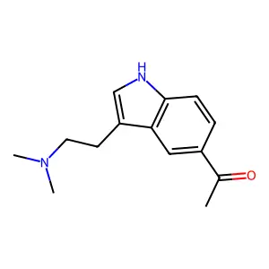 Ethanone, 1-[3-[2-(dimethylamino)ethyl]-1H-indol-5-yl]- structure