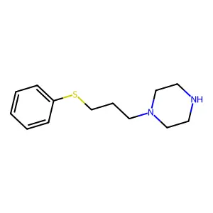1-(3-(Phenylthio)propyl)piperazine structure