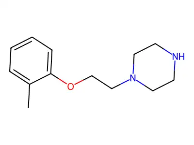 1-(2-o-Tolyloxy-ethyl)-piperazine structure