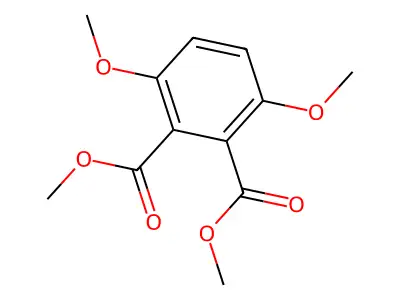 Dimethyl 3,6-dimethoxyphthalate structure
