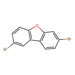 Dibenzofuran, 2,7-dibromo- structure