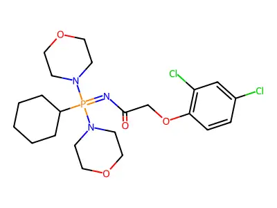 N-[cyclohexyl(dimorpholin-4-yl)- structure