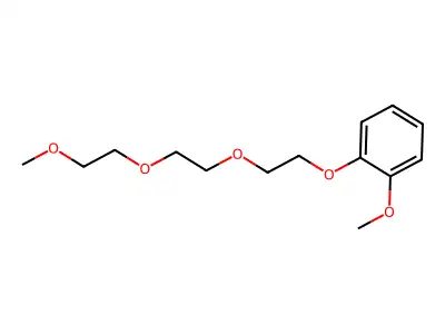 1-Methoxy-2-{2-[2-(2-methoxyethoxy)ethoxy]ethoxy}benzene structure