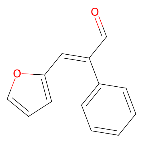 2-Phenyl-3-(2-furyl)prop-2-enal structure