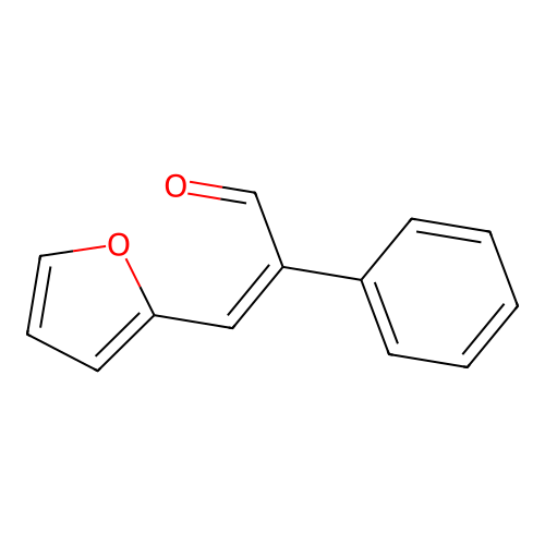 3-(2-Furyl)-2-phenylpropenal structure