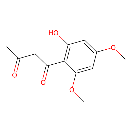 1-(2-Hydroxy-4,6-dimethoxyphenyl)-1,3-butanedione structure