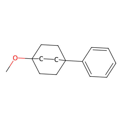 Bicyclo[2.2.2]octane, 1-methoxy-4-phenyl- structure