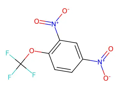 2,4-Dinitro(trifluoromethoxy)benzene structure