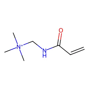 N,N,N-Trimethyl-1-[(1-oxo-2-propen-1-yl)amino]methanaminium structure