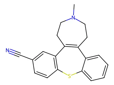 Octadecanoic acid;phenacyl carbamimidothioate structure