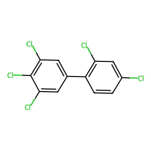 2',3,4,4',5-Pentachlorobiphenyl structure