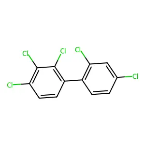 2,2',3,4,4'-Pentachlorobiphenyl structure