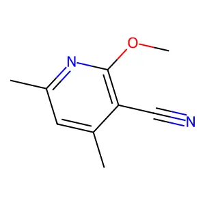 2-Methoxy-4,6-dimethylnicotinonitrile structure