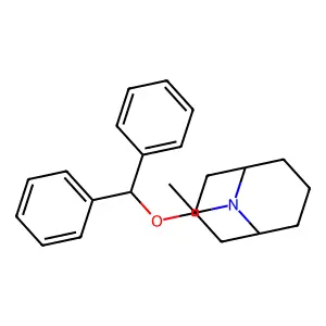 9-Azabicyclo(3.3.1)nonane, 3-alpha-(diphenylmethoxy)-9-ethyl- structure