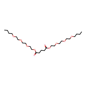 Bis(2-(2-(2-butoxyethoxy)ethoxy)ethyl) hydrogen glutarate structure