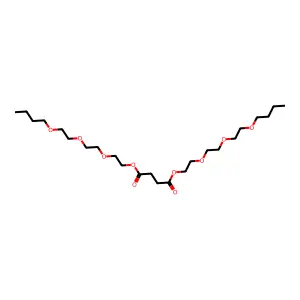 Bis(2-(2-(2-butoxyethoxy)ethoxy)ethyl) succinate structure