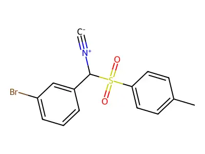 1-Bromo-3-(isocyano(tosyl)methyl)benzene structure
