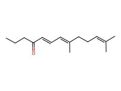8,12-Dimethyl-5,7,11-tridecatrien-4-one structure