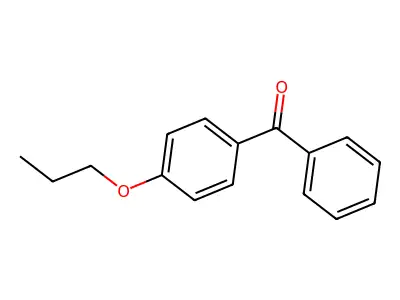 Methanone, phenyl(4-propoxyphenyl)- structure
