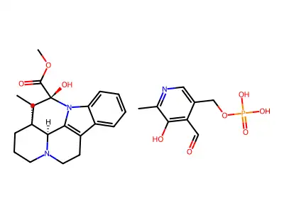Vincamine codecarboxylate structure