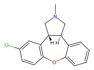 Asenapine structure