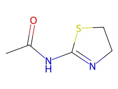 N-(4,5-dihydro-1,3-thiazol-2-yl)acetamide structure