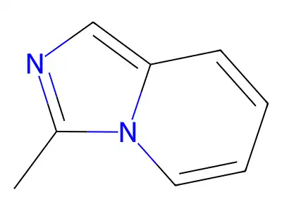 3-Methylimidazo(1,5-a)pyridine structure