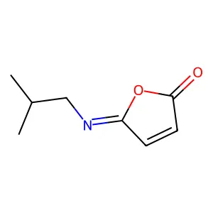(5e)-5-[(2-Methylpropyl)imino]furan-2(5h)-one structure