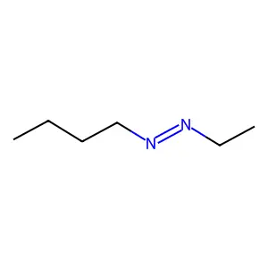trans-Ethyl-butyl-diazene structure